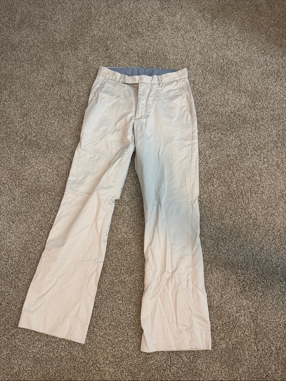 GAP Men's Light Cream Chino Pants
